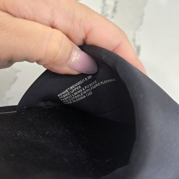 Madden Girl Womens Black Platform Slide Sandals Size 8.5 slides 90s 2000s style - Picture 7 of 7